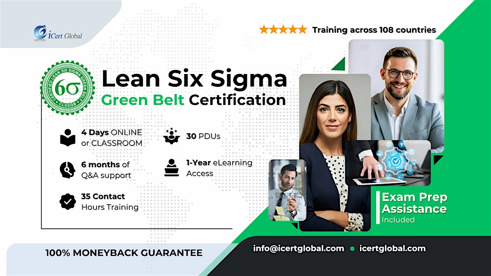 Lean Six Sigma Green Belt Certification Bootcamp in Sitka, AK