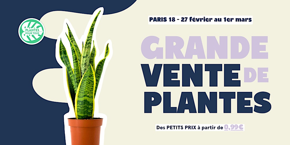 Grande Vente de Plantes - Paris 18