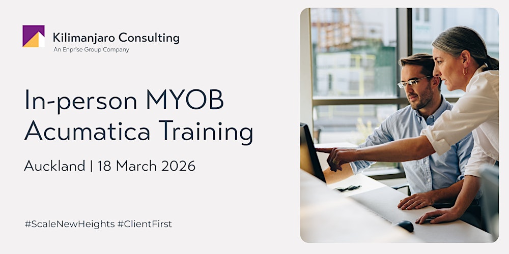Auckland | MYOB Acumatica Business Events Bootcamp