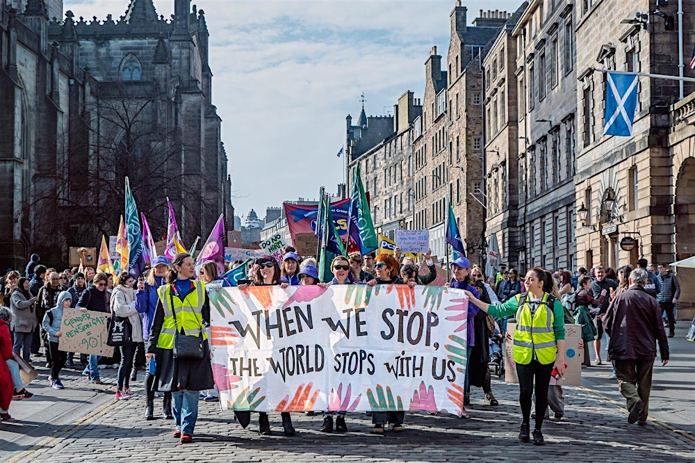 INTERNATIONAL WOMEN’S DAY MARCH EDINBURGH: FUNDRAISER