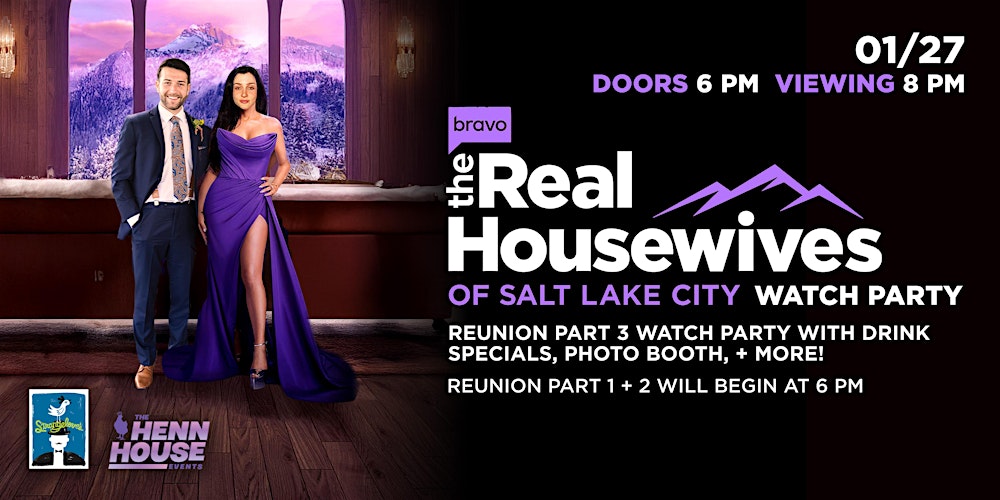 The Real Housewives of Salt Lake City Finale Reunion Watch Party
