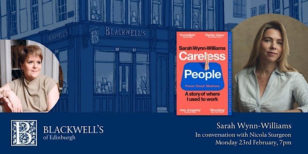 Sarah Wynn-Williams in conversation with Nicola Sturgeon