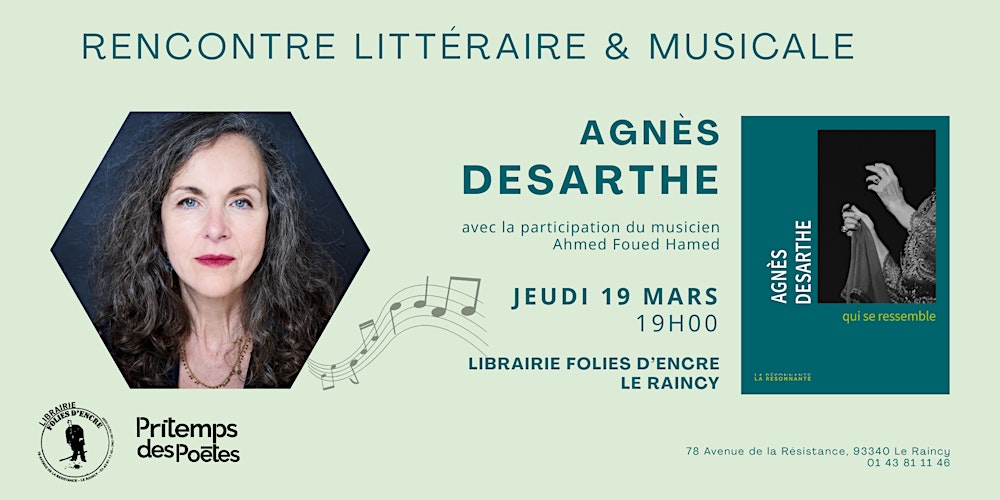 Rencontre littéraire et musicale avec Agnès Desarthe