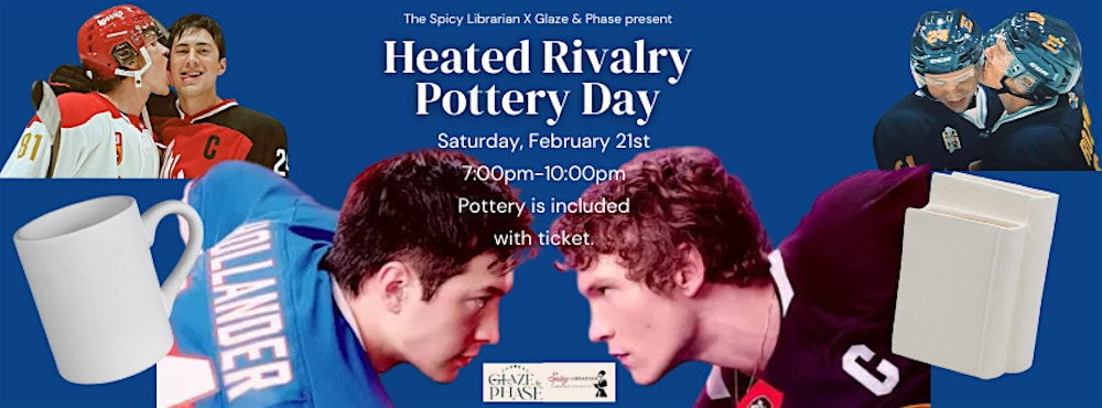Heated Rivalry Pottery Painting