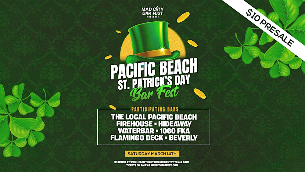 Pacific Beach St. Patrick's Day Bar Fest