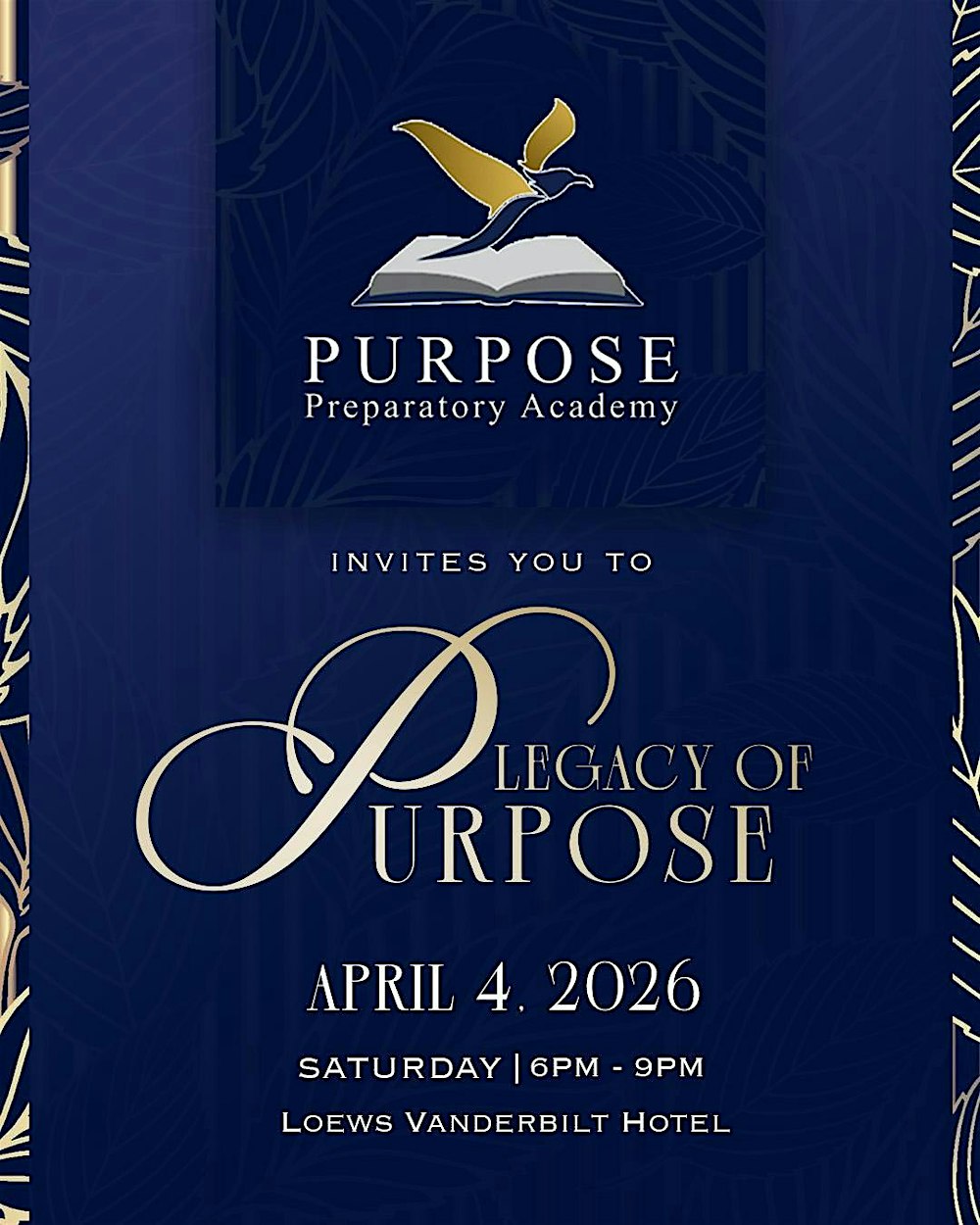 Legacy of Purpose Gala 2026