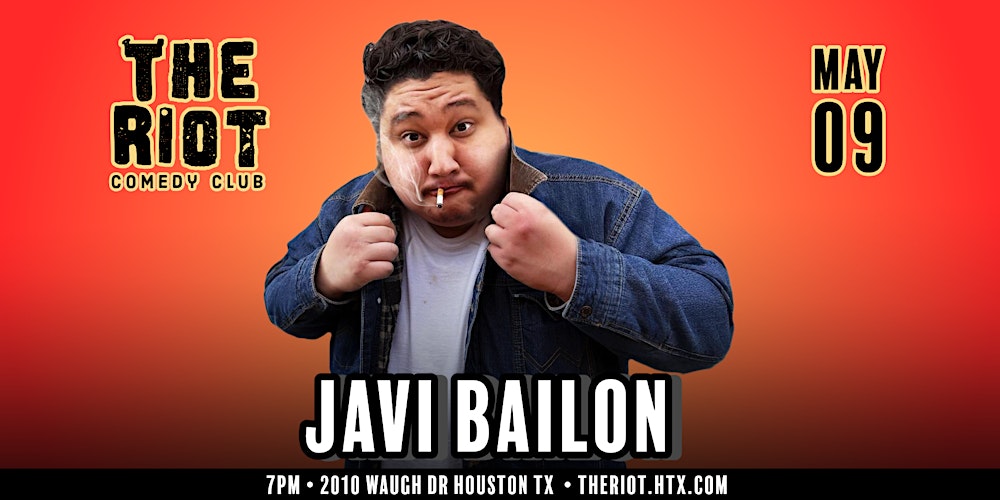 Javi Bailon Headlines The Riot Comedy Club