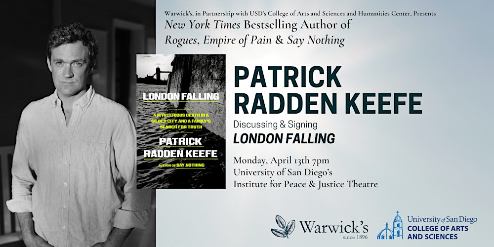 Patrick Radden Keefe discussing LONDON FALLING