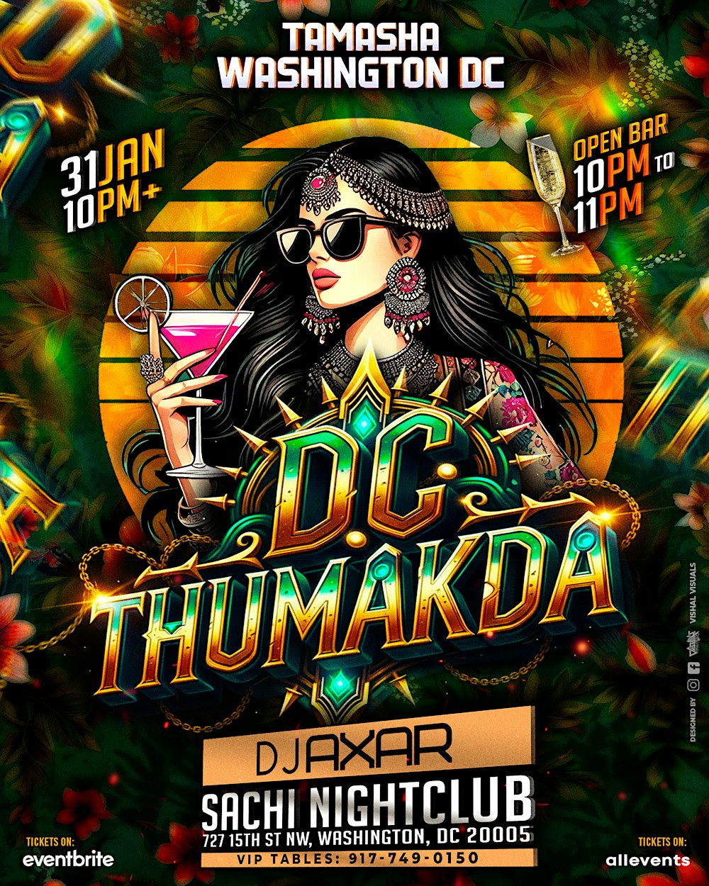 D.C. THUMAKDA BOLLYWOOD PARTY FT. DJ AXAR @SACHI NIGHTCLUB