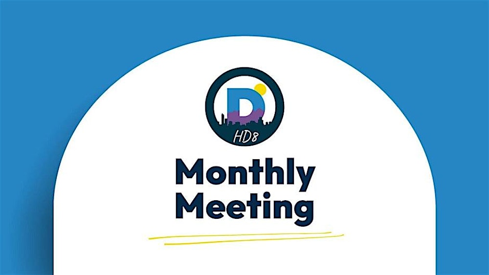 House District 8 Democrats: Monthly Meeting