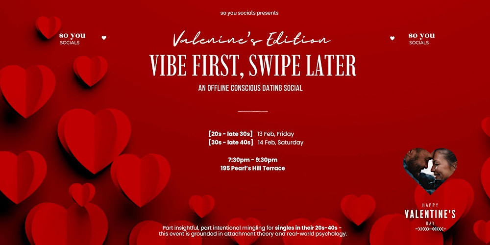 [20s-30s] Vibe First Swipe Later: An Offline Conscious Dating Social