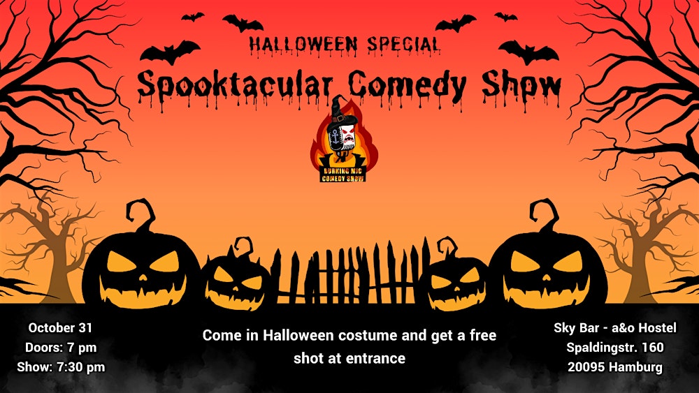 Spooktacular Comedy Show - Halloween Special