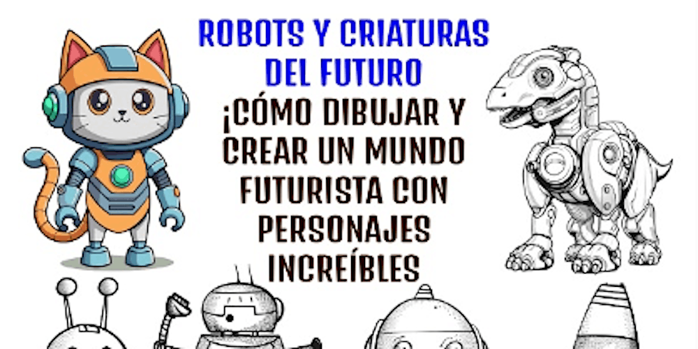 Cómo dibujar Robots y Criaturas del Futuro