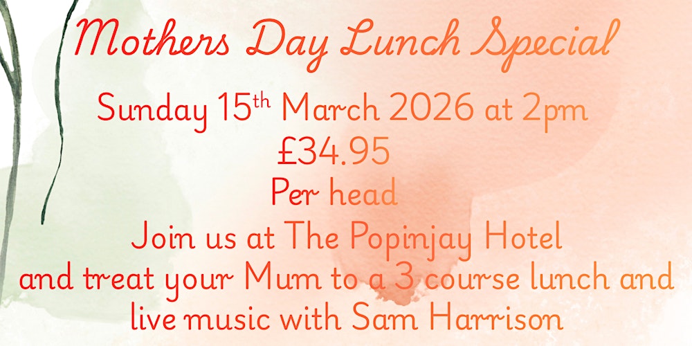 Mothers Day Lunch Special