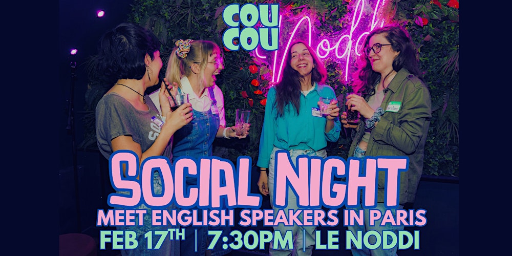 Coucou Social Night (English) - Paris, FR
