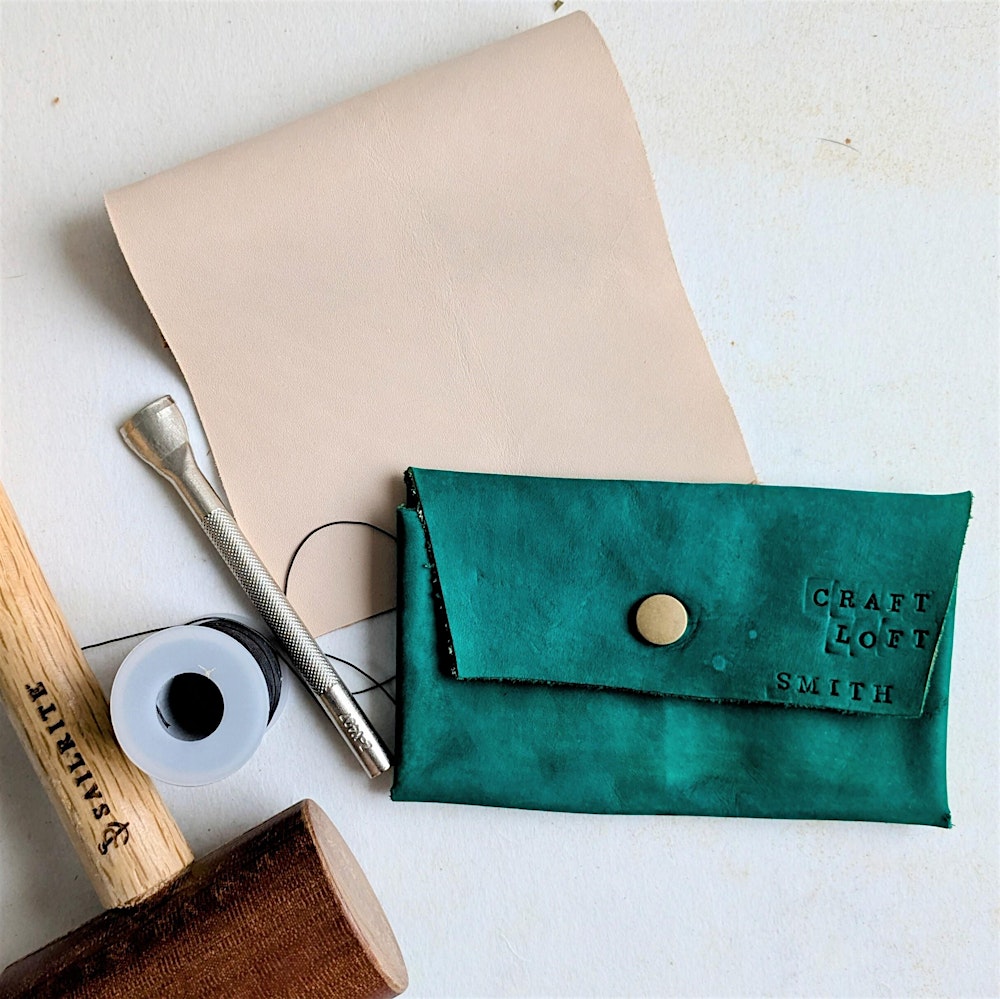 Leatherworking: Intermediate Leather Wallet (Cambridge)