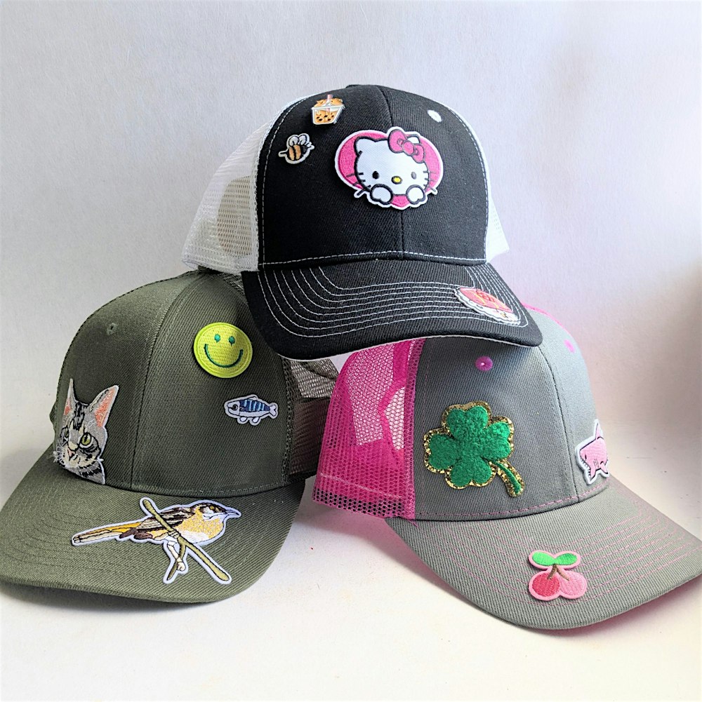 Make Your Own Trucker Hat Decorating