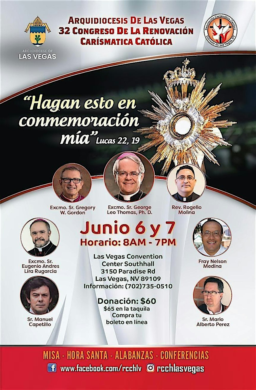 32 Congreso de Renovación Carismática Católica - Arquidiócesis Las Vegas