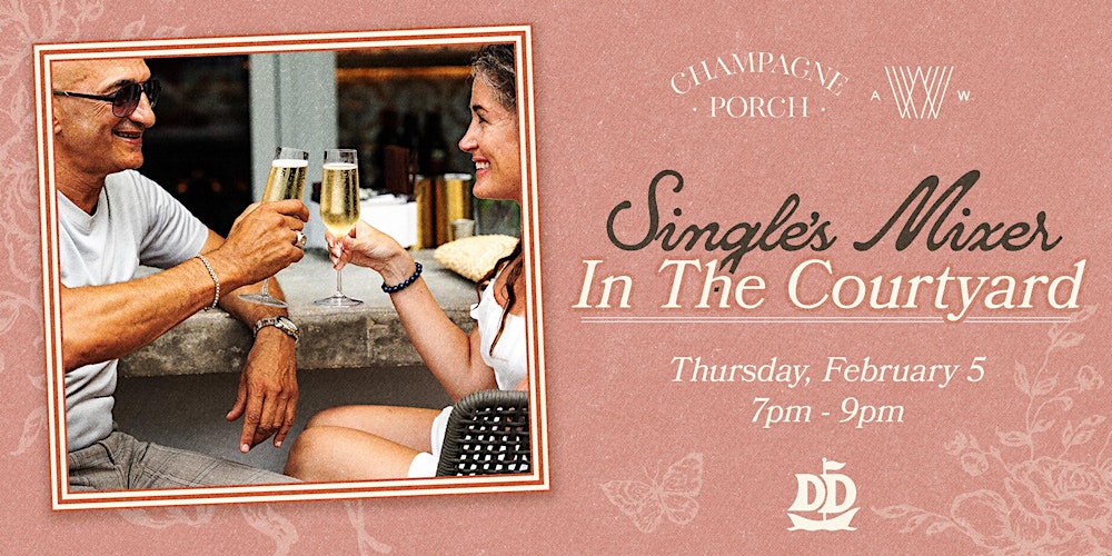 Singles Mixer In The Coutyard