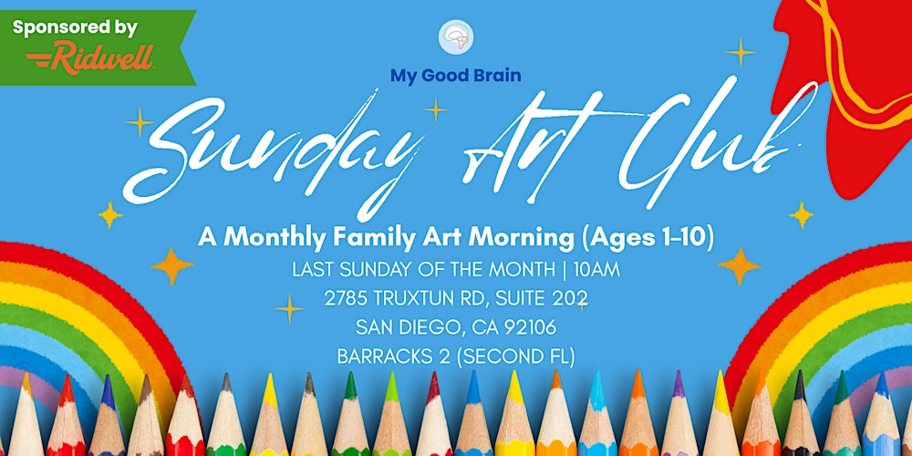 Sunday Art Club: A Monthly Family Art Morning (Ages 1–10)