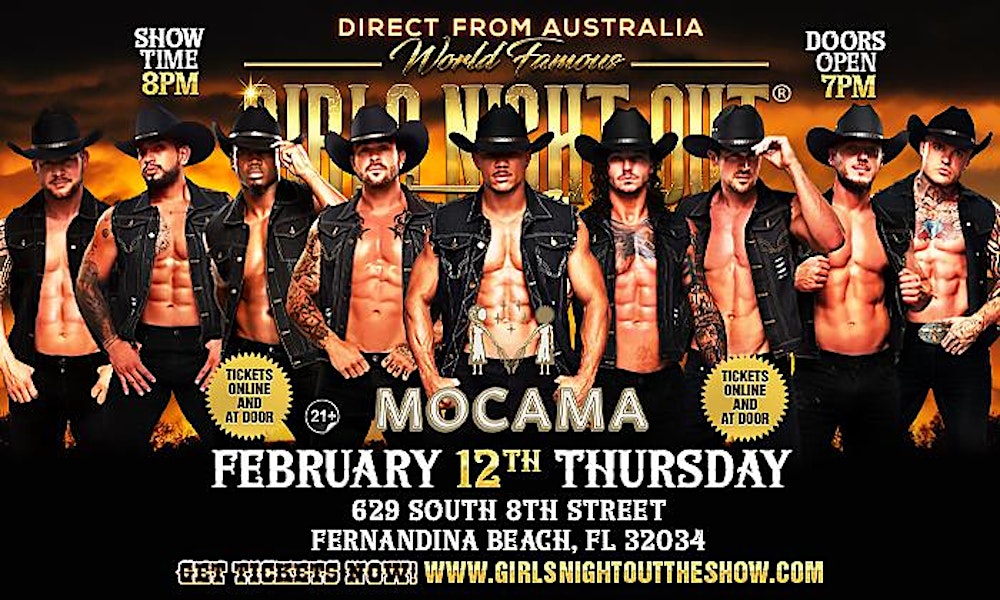 Girls Night Out the Show® AUSTRALIA TAKEOVER  FERNANDINA BEACH, FL, USA!!!