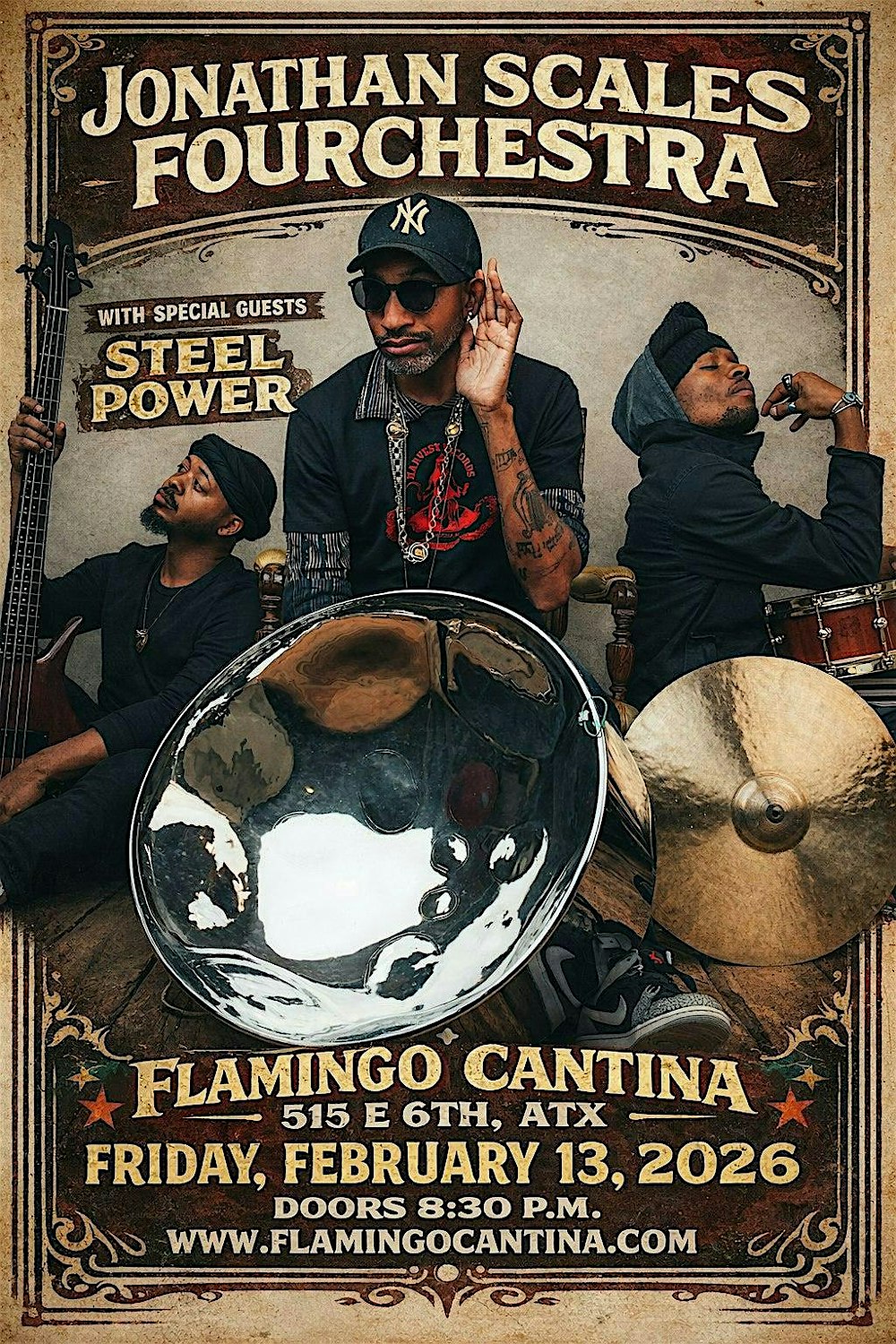 Jonathan Scales Fourchestra + Steel Power