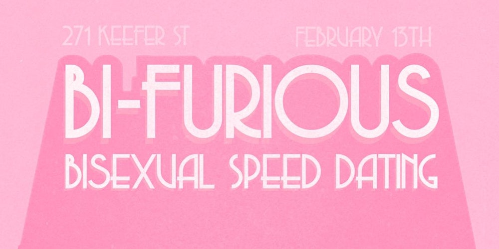 Bifurious Bisexual SPEED DATING at The Closet
