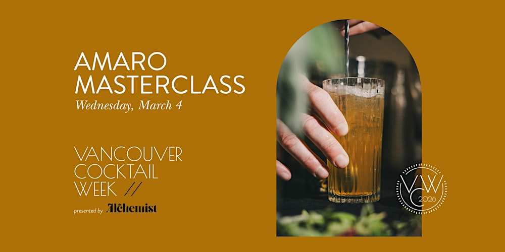 Amaro Masterclass