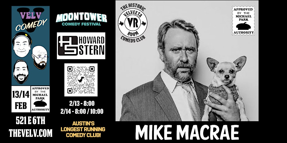 Mike MacRae - Live Comedy!