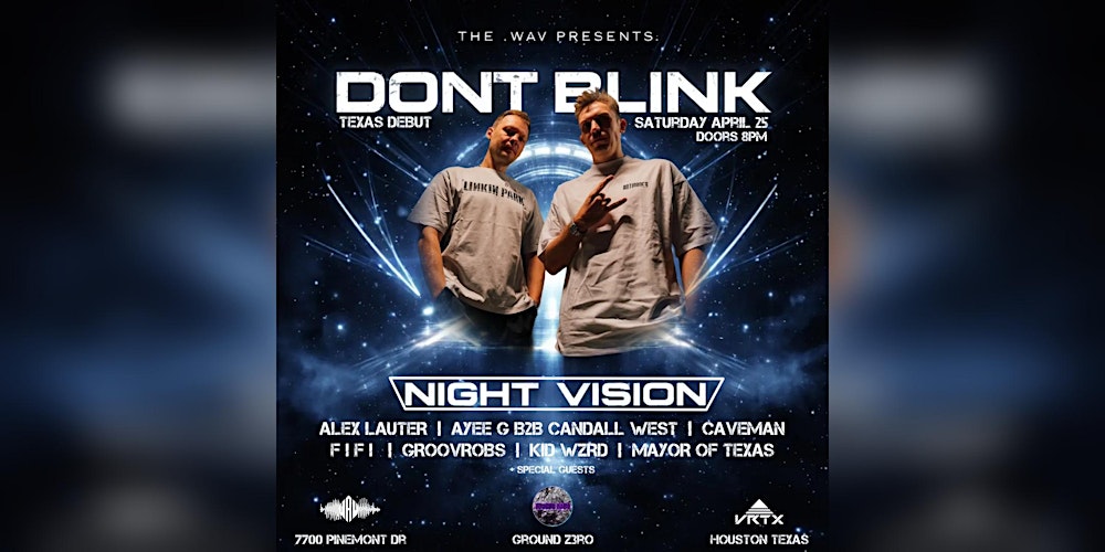 DONT BLINK: NIGHT VISION