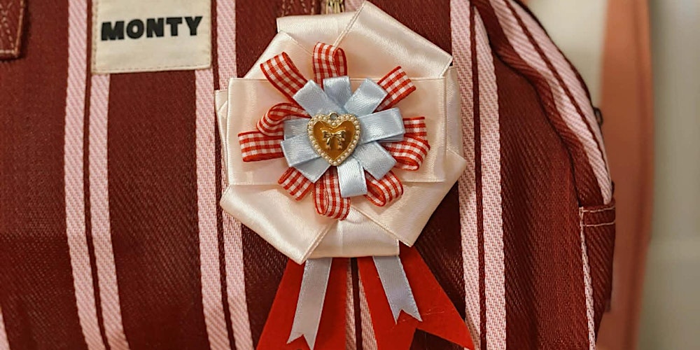 Rosette Bag Charm / Brooch Making Workshop