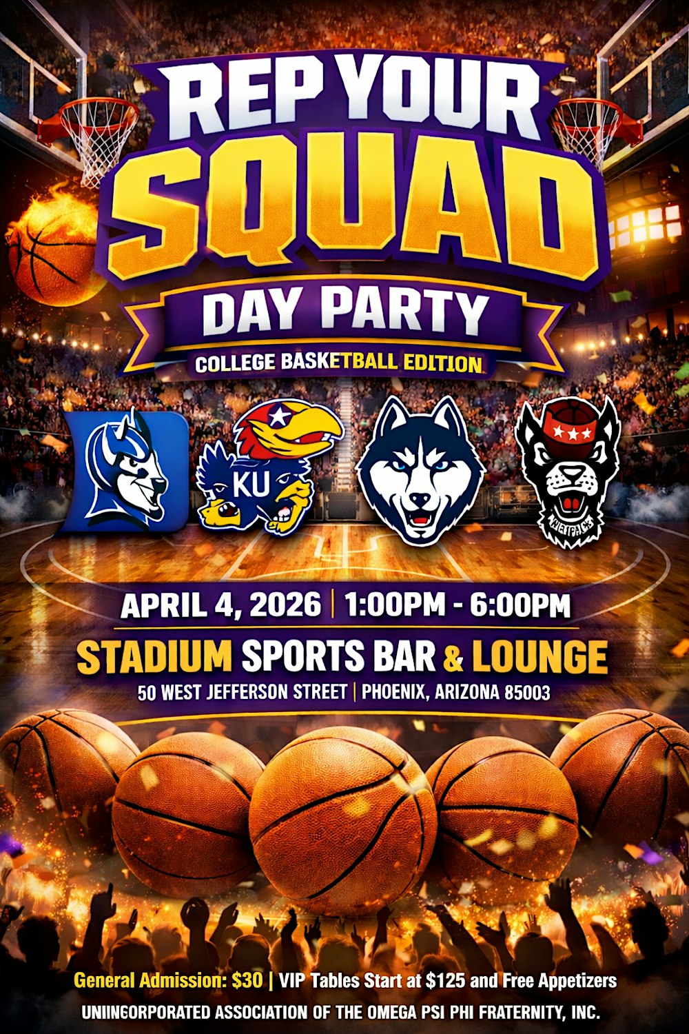 REP YOUR SQUAD DAY PARTY