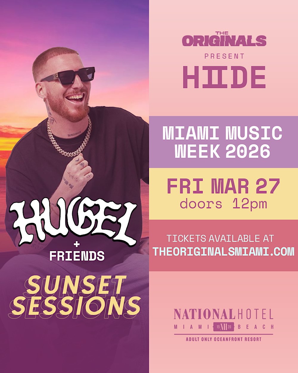 HUGEL - The Originals Present HIIDE - MMW 2026