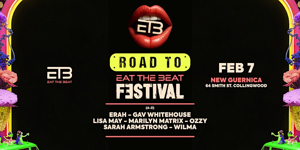 ROAD TO EAT THE BEAT FESTIVAL 2026 - LAUNCH PARTY