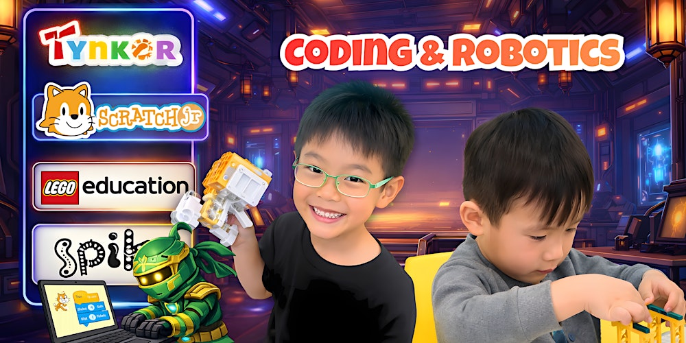 Mar-Apr Coding & Robotics Holiday Camps Near Me (Novena) (Ages 4–12)