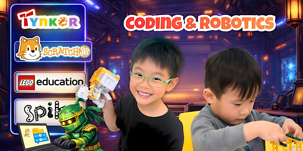Mar-Apr Coding & Robotics Holiday Camps Near Me (River Valley) (Ages 4–12)