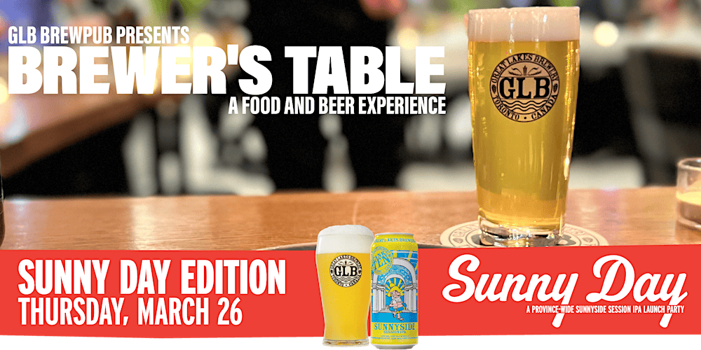 Brewer's Table Sunny Day Edition