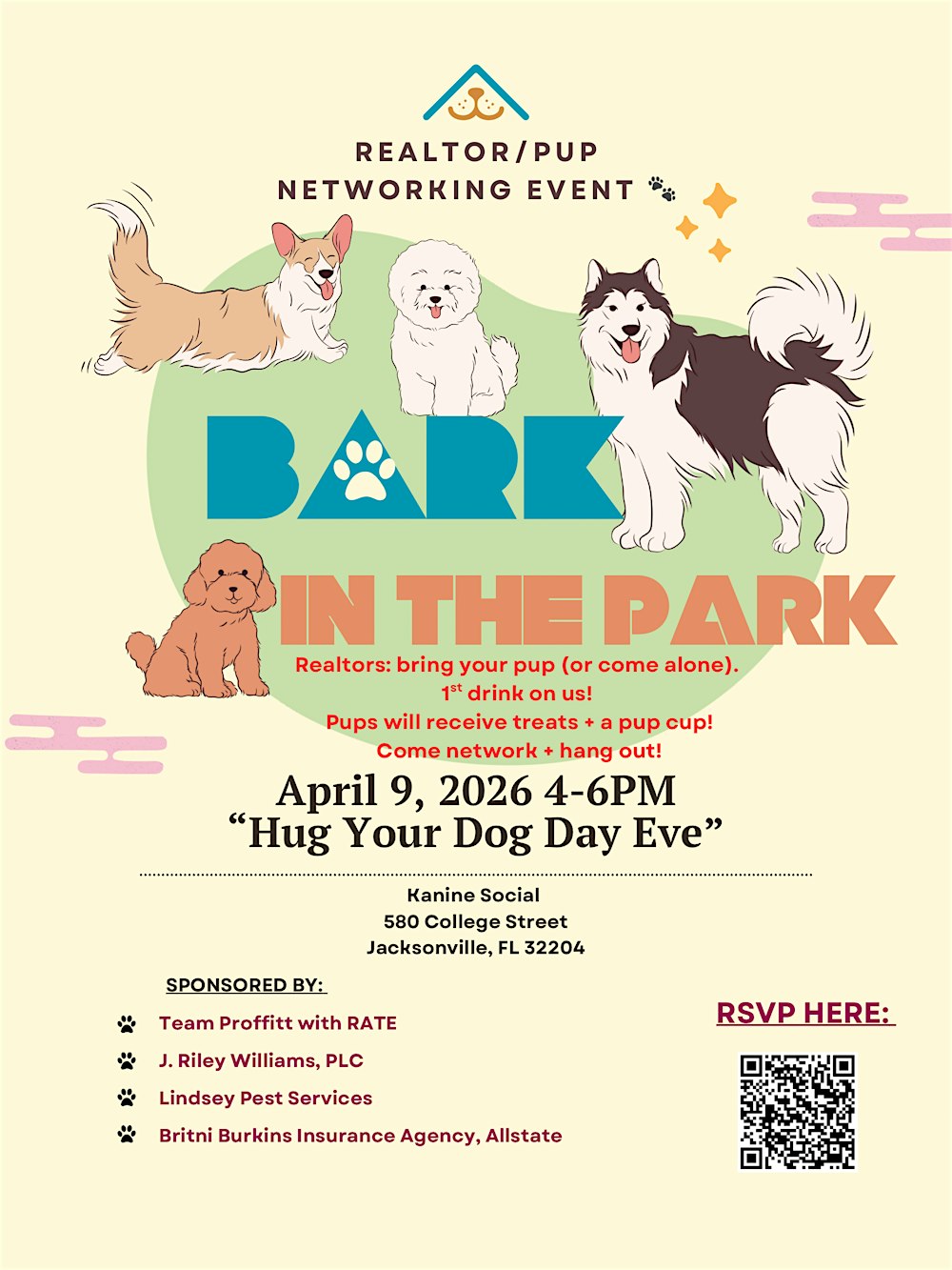 Realtor - Bark in the Park Networking Event