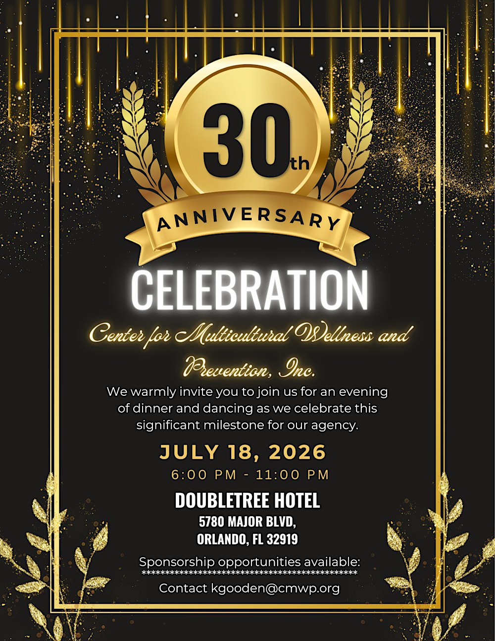 CMWP 30th Anniversary Celebration
