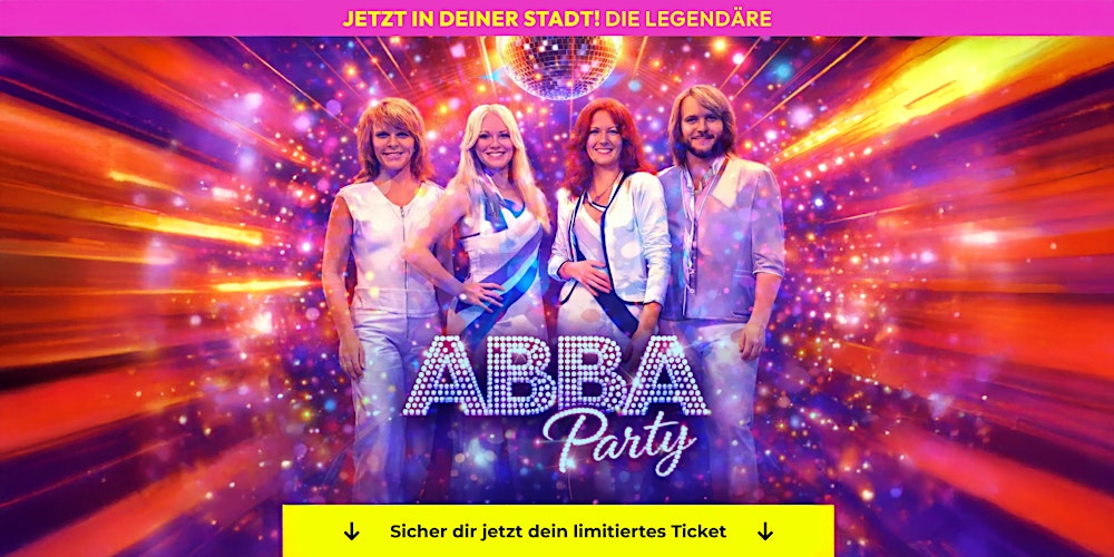 AACHEN - ABBA PARTYMOTTO -  MAMMA MIA TOUR