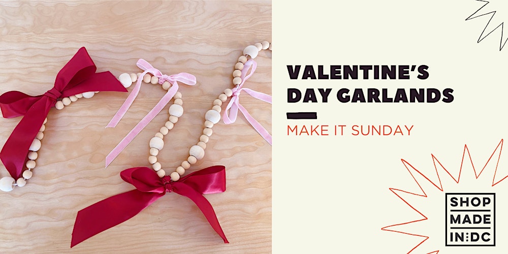 Make It Sunday: Make Your Own Valentine's Garland