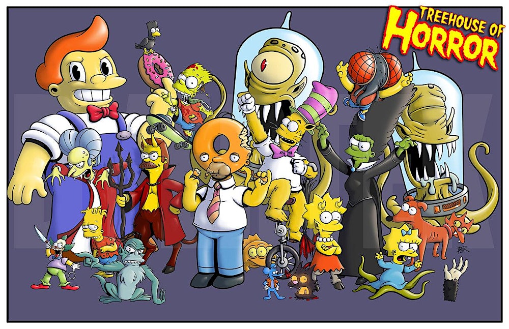 Treehouse of (W)horror: Friday the 13th celebration of The Simpsons