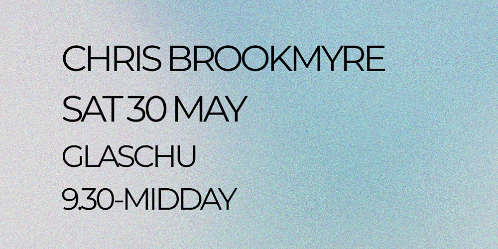 Bookface Sip & Swap with Chris Brookmyre at Glaschu