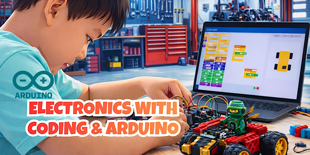 March-April Electronics  with Coding & Arduino Camp Near Me (Novena)