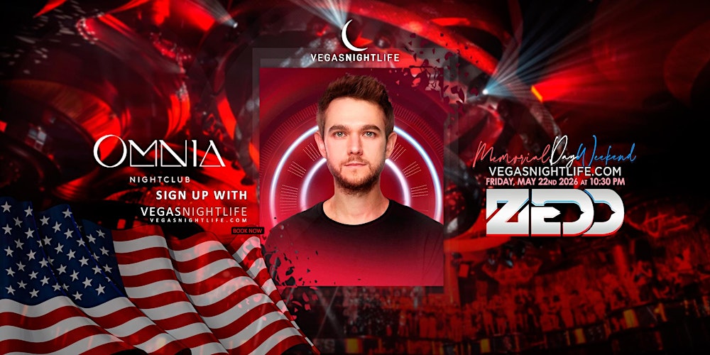 Zedd | Memorial Day Weekend Party Vegas | OMNIA