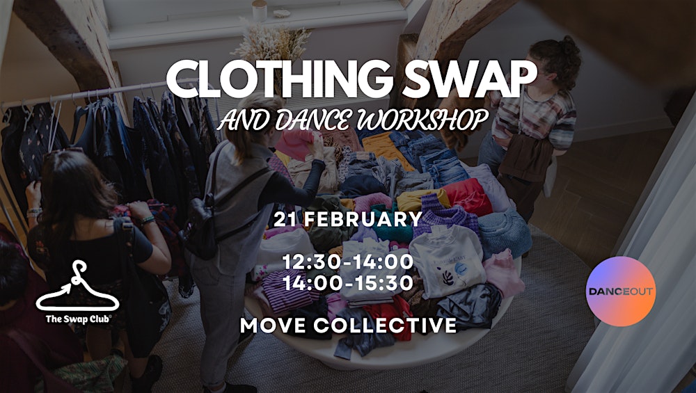 Clothing Swap and Dance workshop with DANCEOUT
