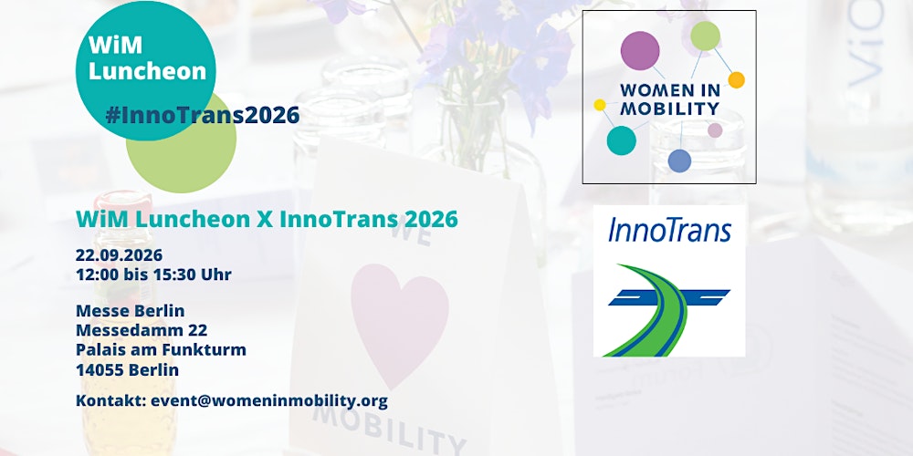 WiM Luncheon - InnoTrans  2026