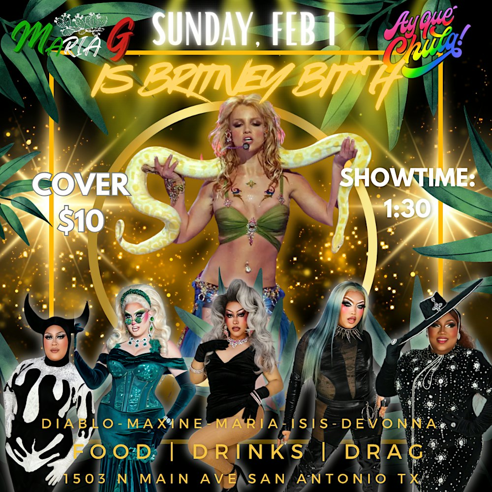 Drag Brunch Is Britney Bit*h