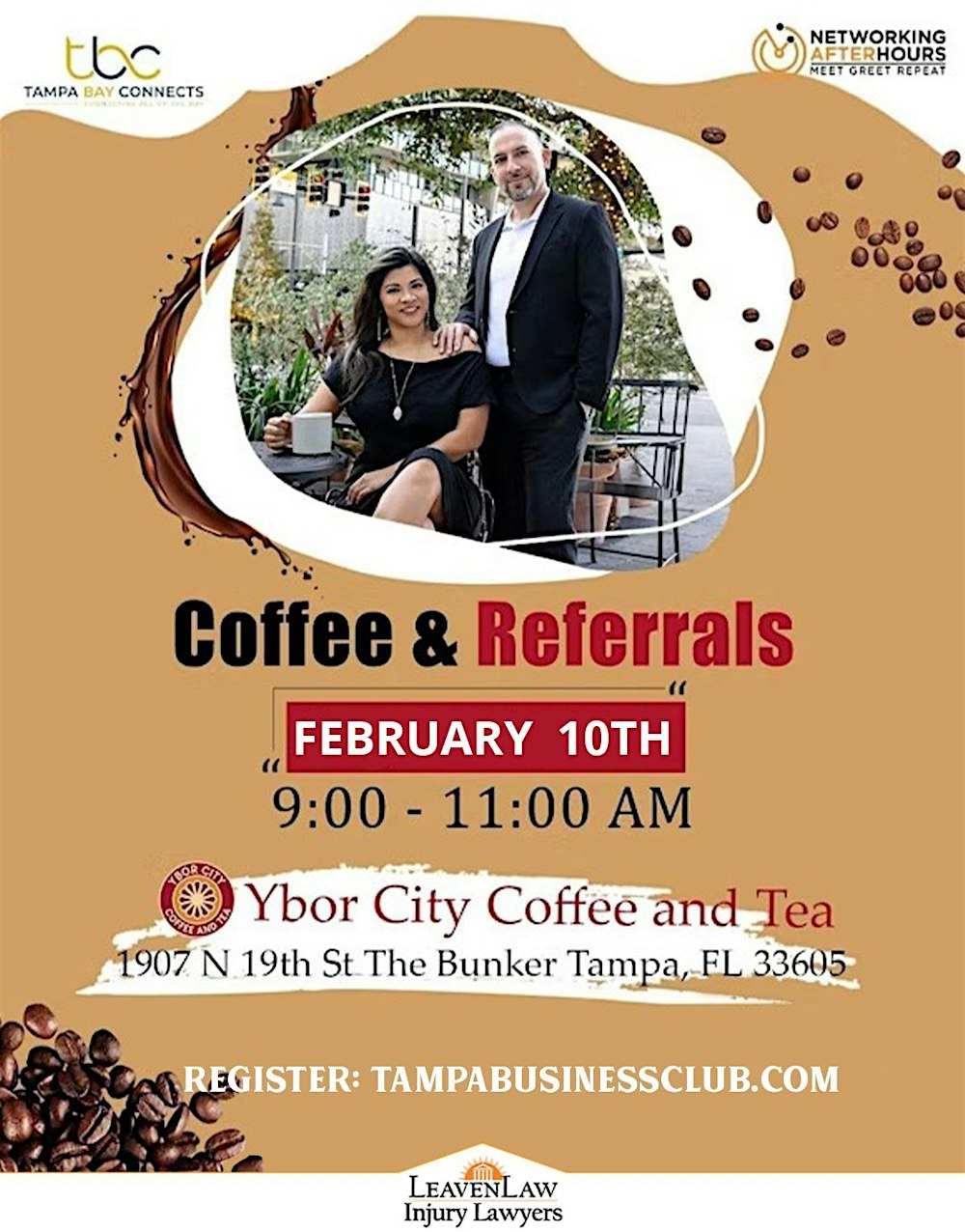 Coffee and Referrals @Ybor City Coffee (open networking)