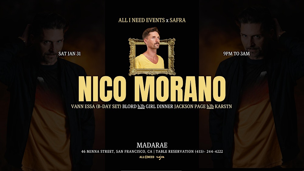 Nico Morano at Madarae